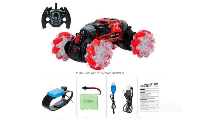 Машинка перевертыш Hyper Skidding Stunt с управлением жестами Машинка перевертыш Hyper Skidding Stunt с управлением жестами